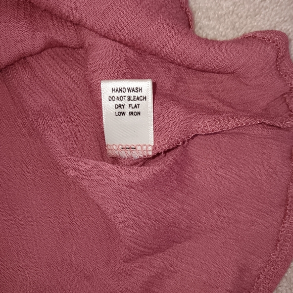 Haute Monde ~ Pink Crochet Lace Off-Shoulder Midi Dress | NWT - Picture 4 of 15